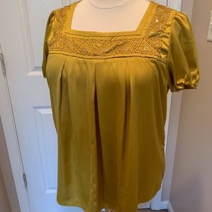 Mustard Gold 2XL Blouse
